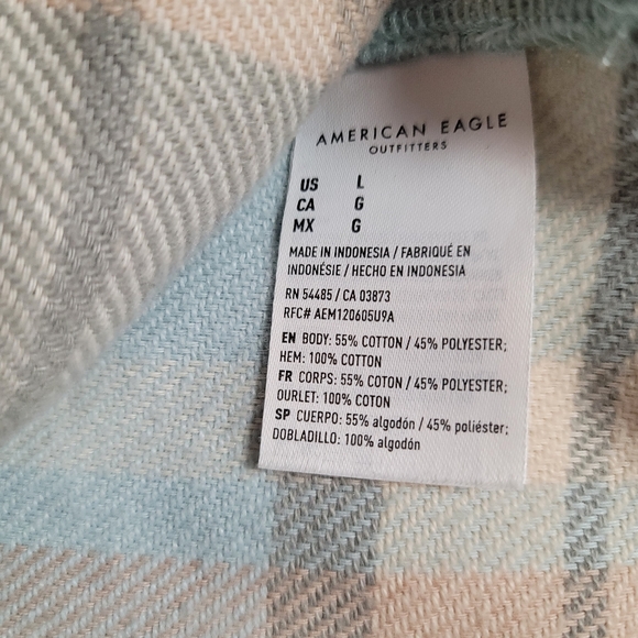 Oversized American Eagle Flannel - Picture 5 of 5